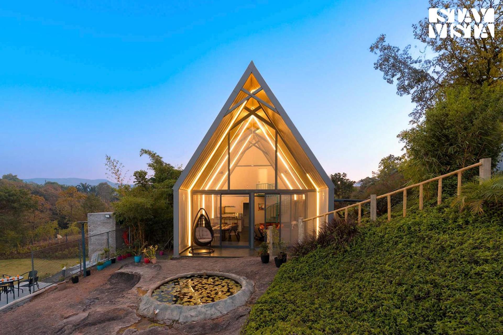 Stayvista'S Celeste Villa - Hill-View Retreat With Infinity Pool 나식 외부 사진