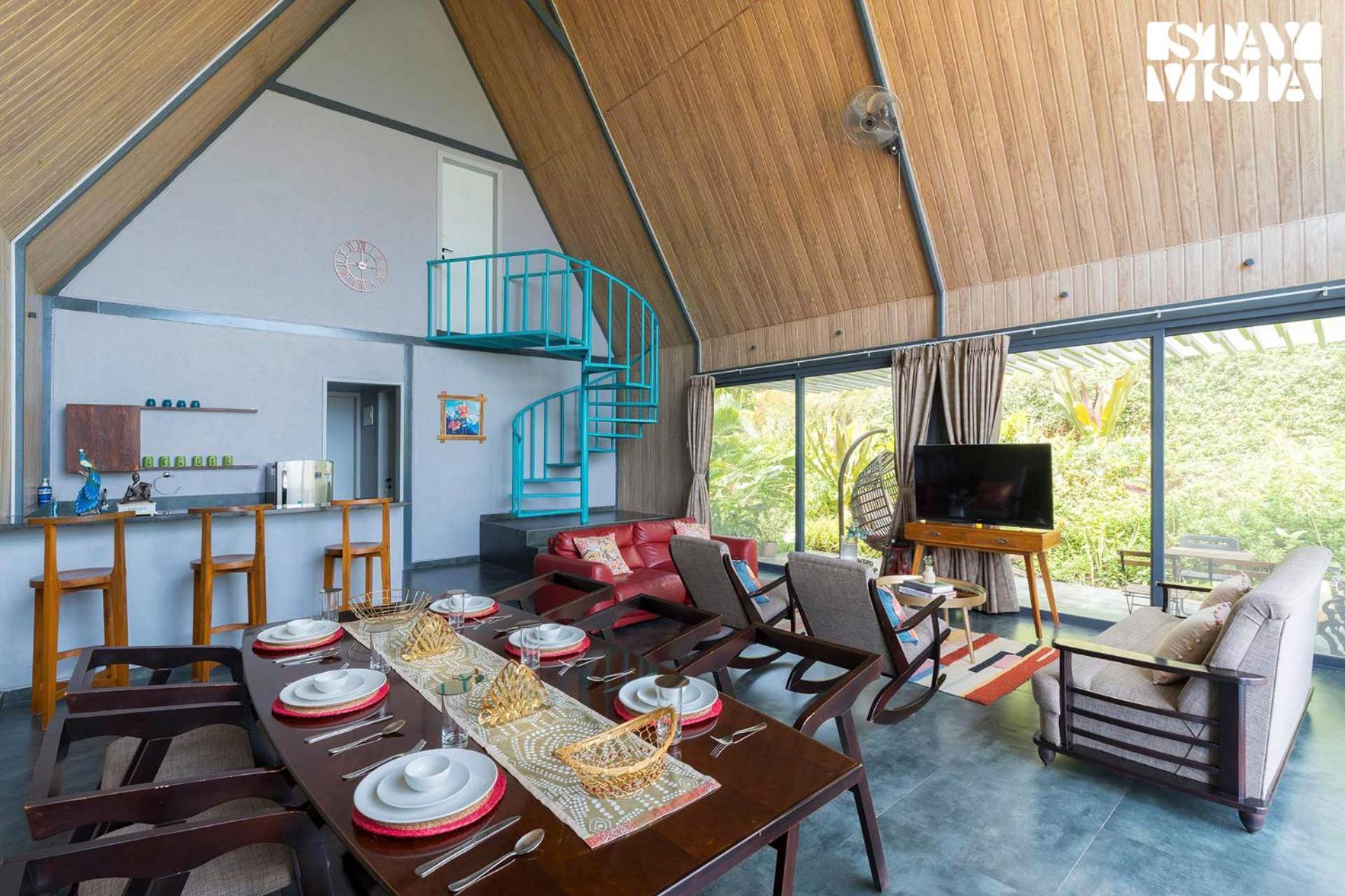 Stayvista'S Celeste Villa - Hill-View Retreat With Infinity Pool 나식 외부 사진